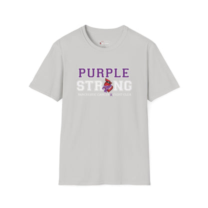 Purple Strong T-Shirt — Pancreatic Cancer Awareness Support Tee