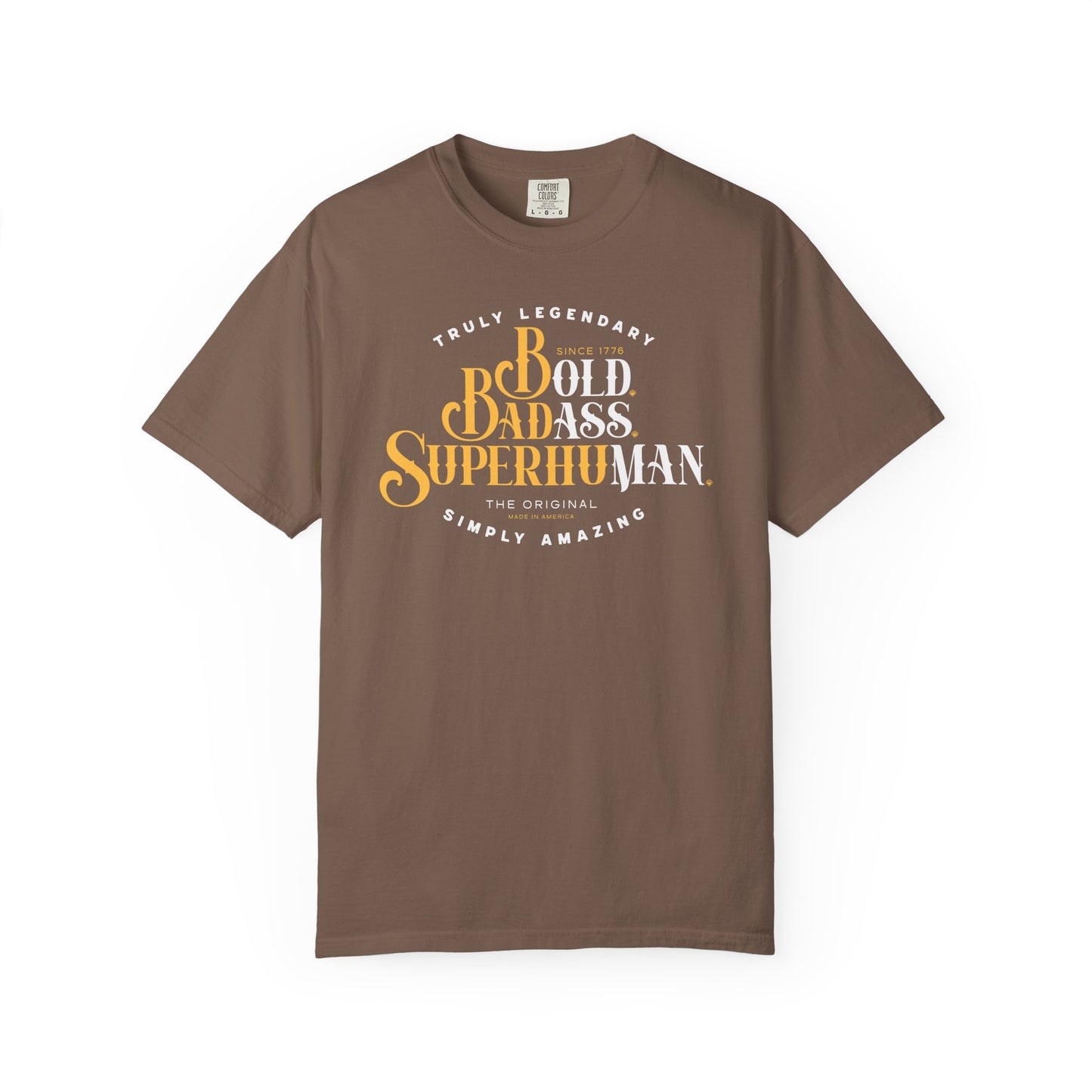 Old Ass Man. Bold Badass Superhuman Graphic Tee — Motivational Vintage Style T-Shirt