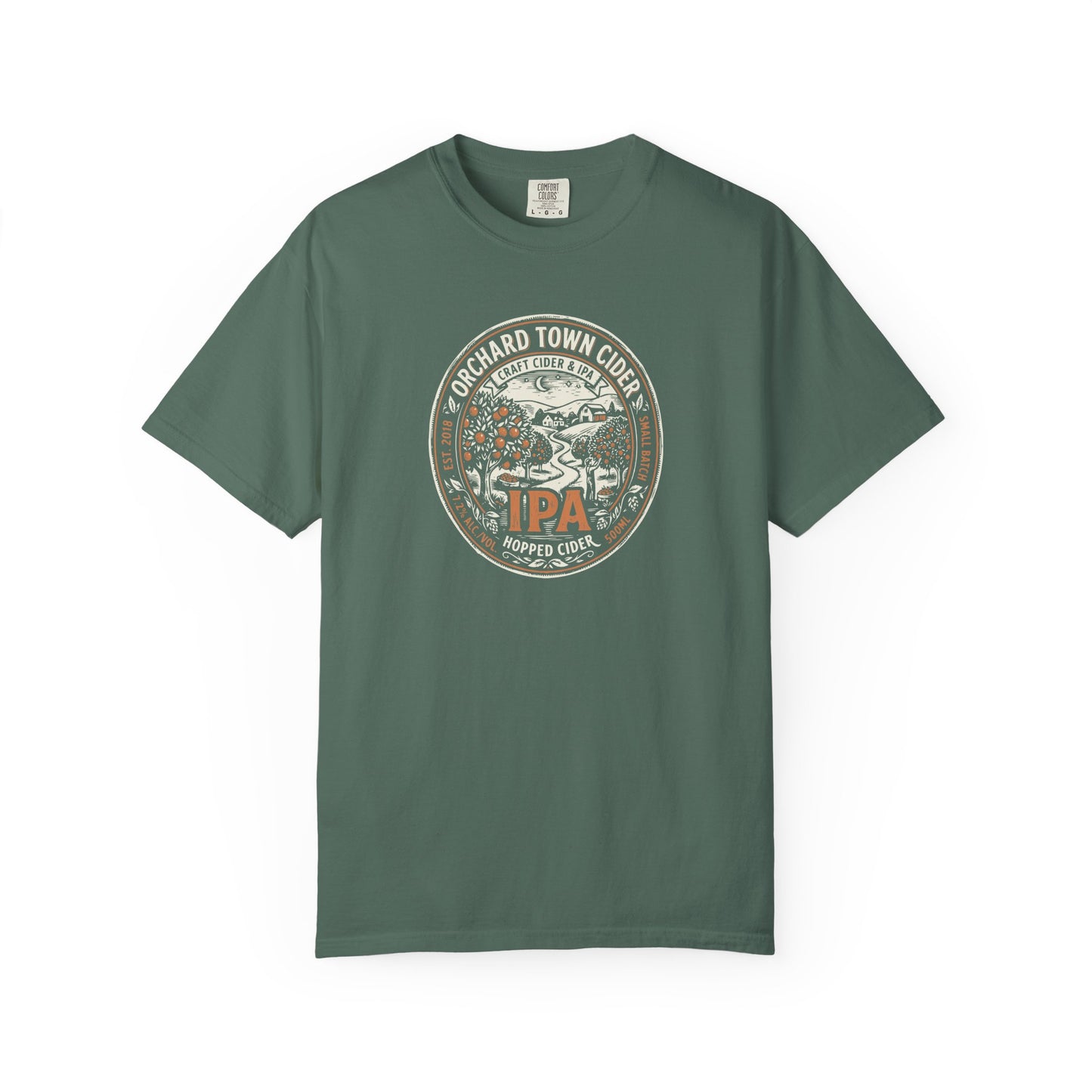 Orchard Town Cider IPA T-Shirt — Vintage Hopped Craft Beer Tee