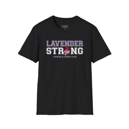 Lavender Strong T‑Shirt – Cancer Fight Club Awareness Tee