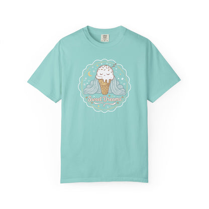 Sweet Dreams Ice Cream T-Shirt — Cute Pastel Dessert Graphic Tee