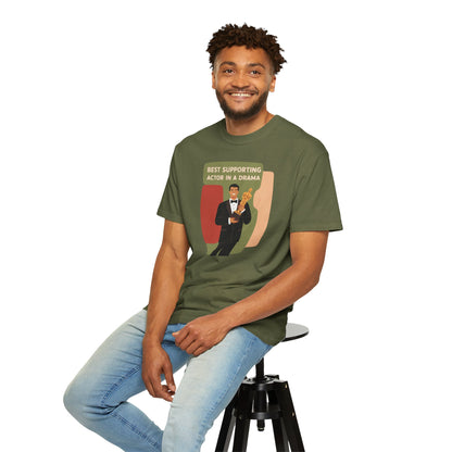 "Best Supporting Actor in a Drama" Couples Tee — Funny Award Winner Graphic T-Shirt