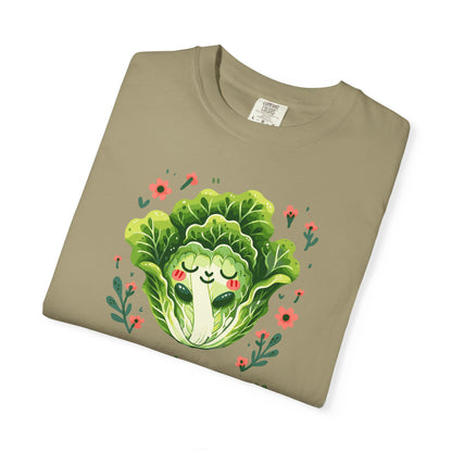 Lettuce Sleep Quietly T-Shirt — Cute Sleeping Lettuce Graphic Tee