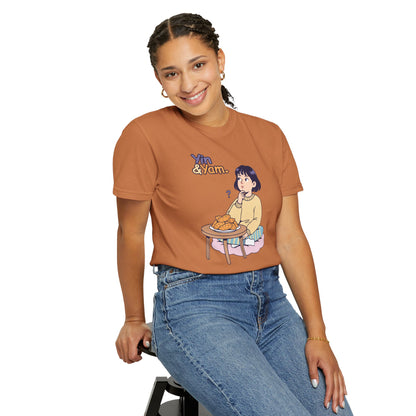 “Yin & Yam” T‑Shirt — Cute Unisex Fun Existential Snack Illustration Tee