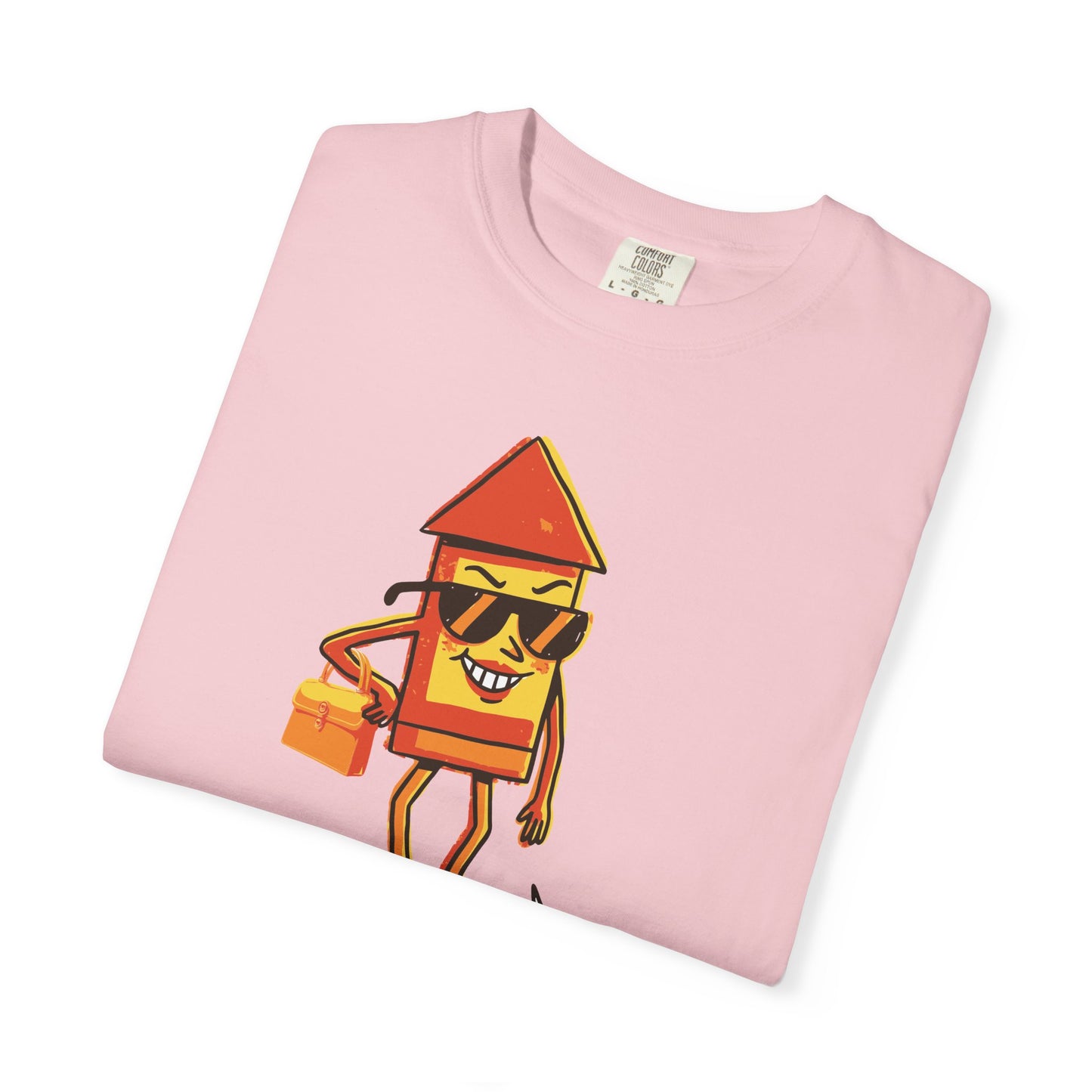 "I’m a Firecracker" Cartoon T-Shirt —  Funny Explosive Persona Tee