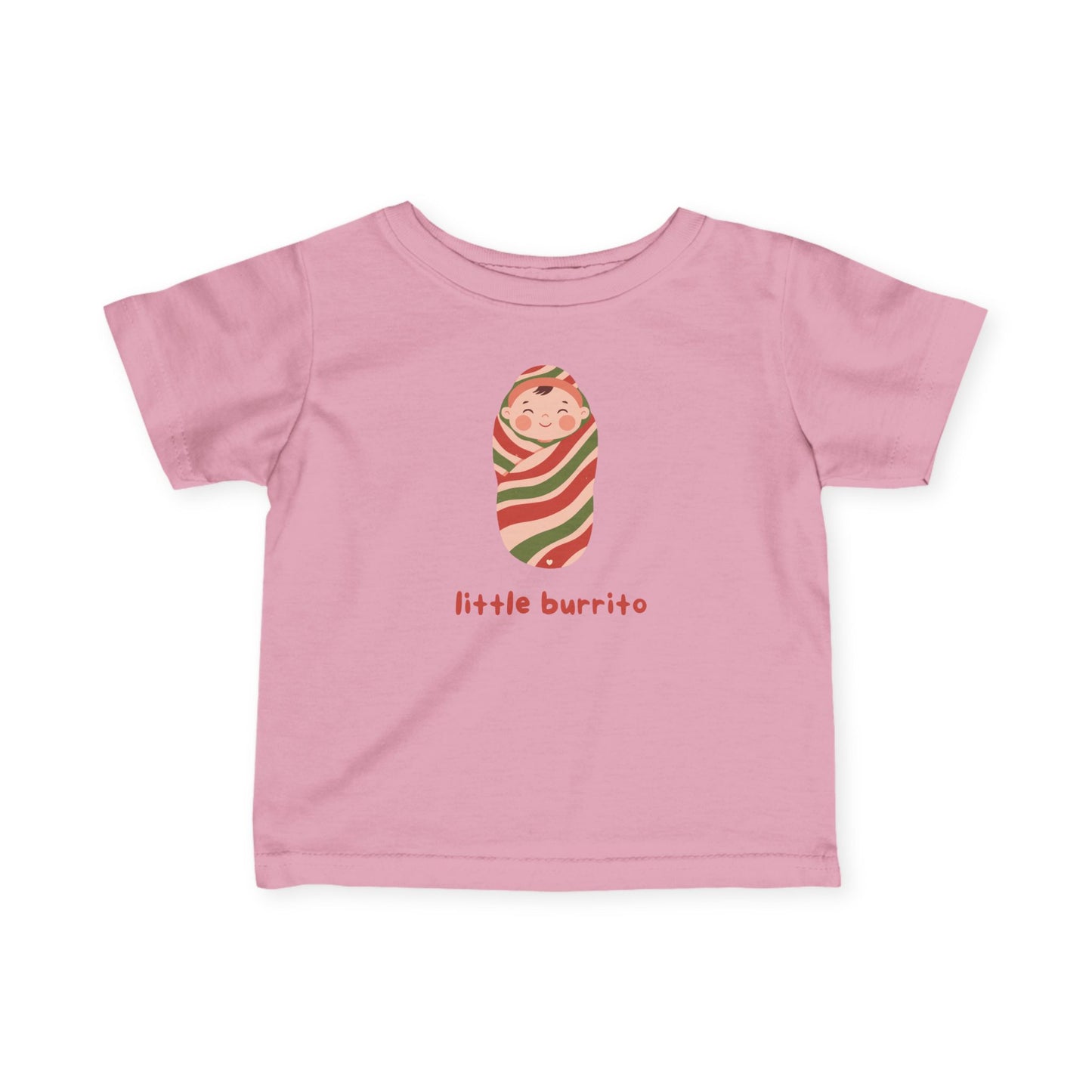 'Little Burrito' Infant Tee — Adorable Swaddle Baby Shirt