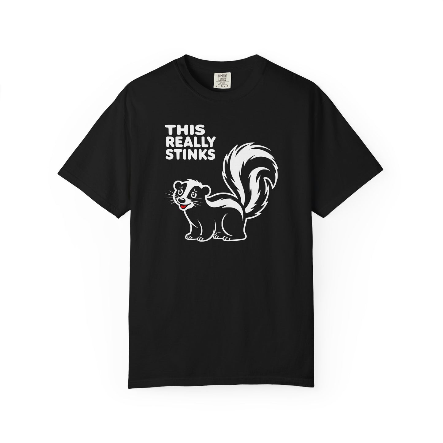 "This Really Stinks" Funny Vintage Animal Tee — Skunk Graphic T-Shirt
