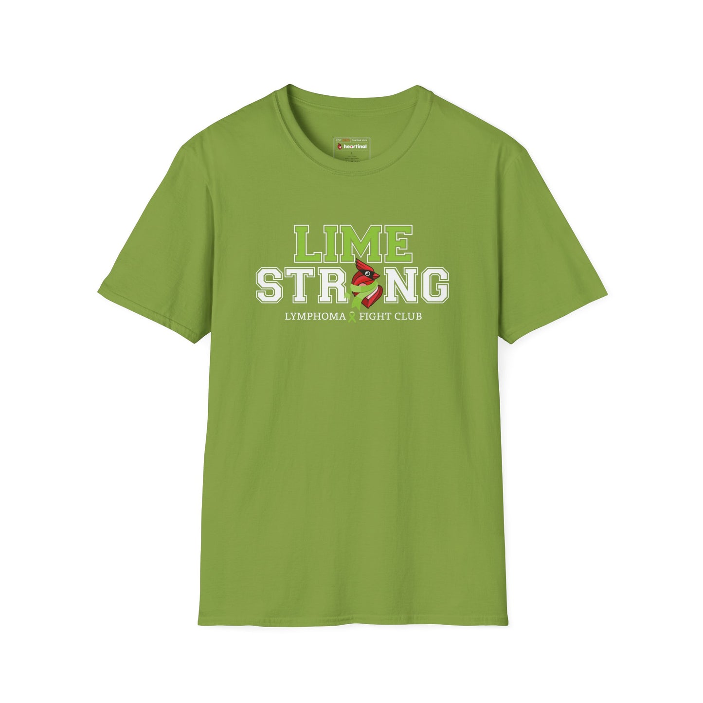 Lime Strong T-Shirt — Lymphoma Cancer Fight Club Awareness Tee