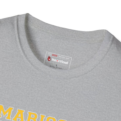 Marigold Purple Blue Strong T-Shirt — Bladder Cancer Awareness Fundraiser Tee