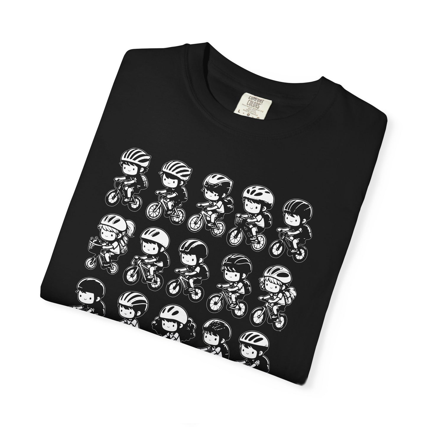 Pedal for the Medal Graphic Tee — Cute Cycling Crew Illustration T-Shirt