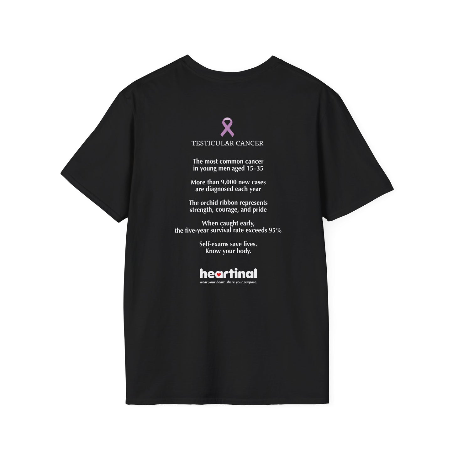 Orchid Strong T-Shirt — Testicular Cancer Fight Club Awareness Tee