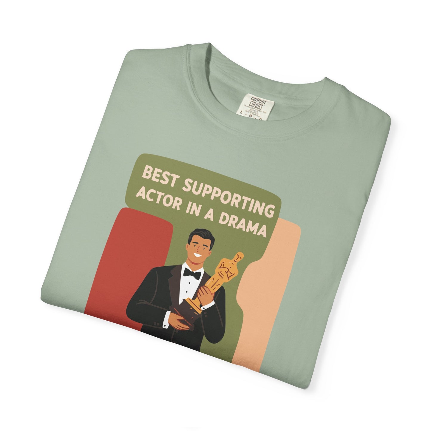 "Best Supporting Actor in a Drama" Couples Tee — Funny Award Winner Graphic T-Shirt
