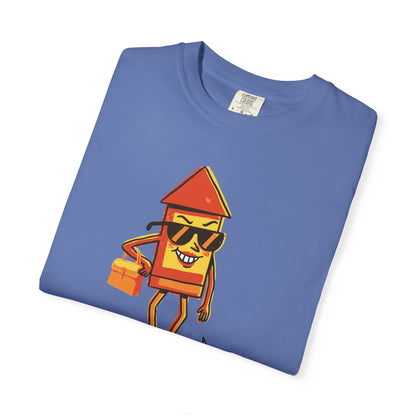 "I’m a Firecracker" Cartoon T-Shirt —  Funny Explosive Persona Tee