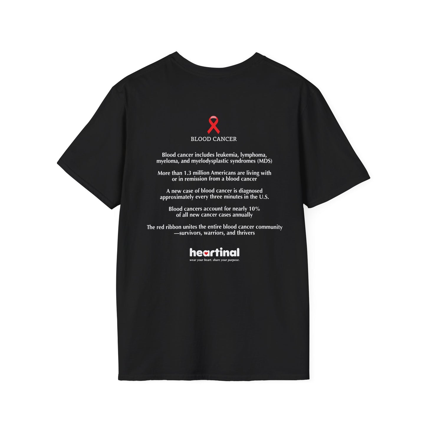 Red Strong T-Shirt — Blood Cancer Fight Club Awareness Tee