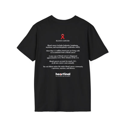 Red Strong T-Shirt — Blood Cancer Fight Club Awareness Tee