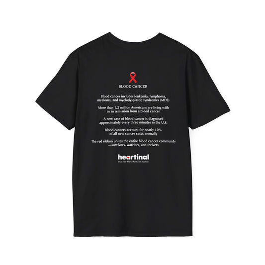 Red Strong T-Shirt — Blood Cancer Fight Club Awareness Tee