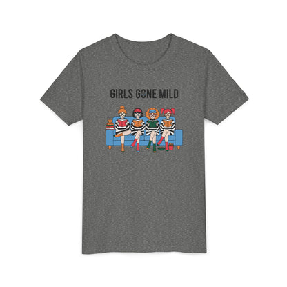 "Girls Gone Mild" Youth Tee – Cute Reading Club Graphic T-Shirt