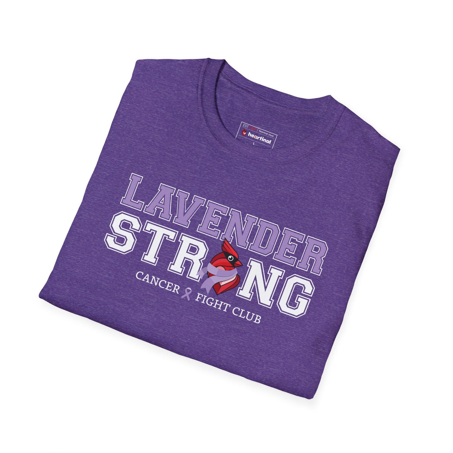 Lavender Strong T‑Shirt – Cancer Fight Club Awareness Tee