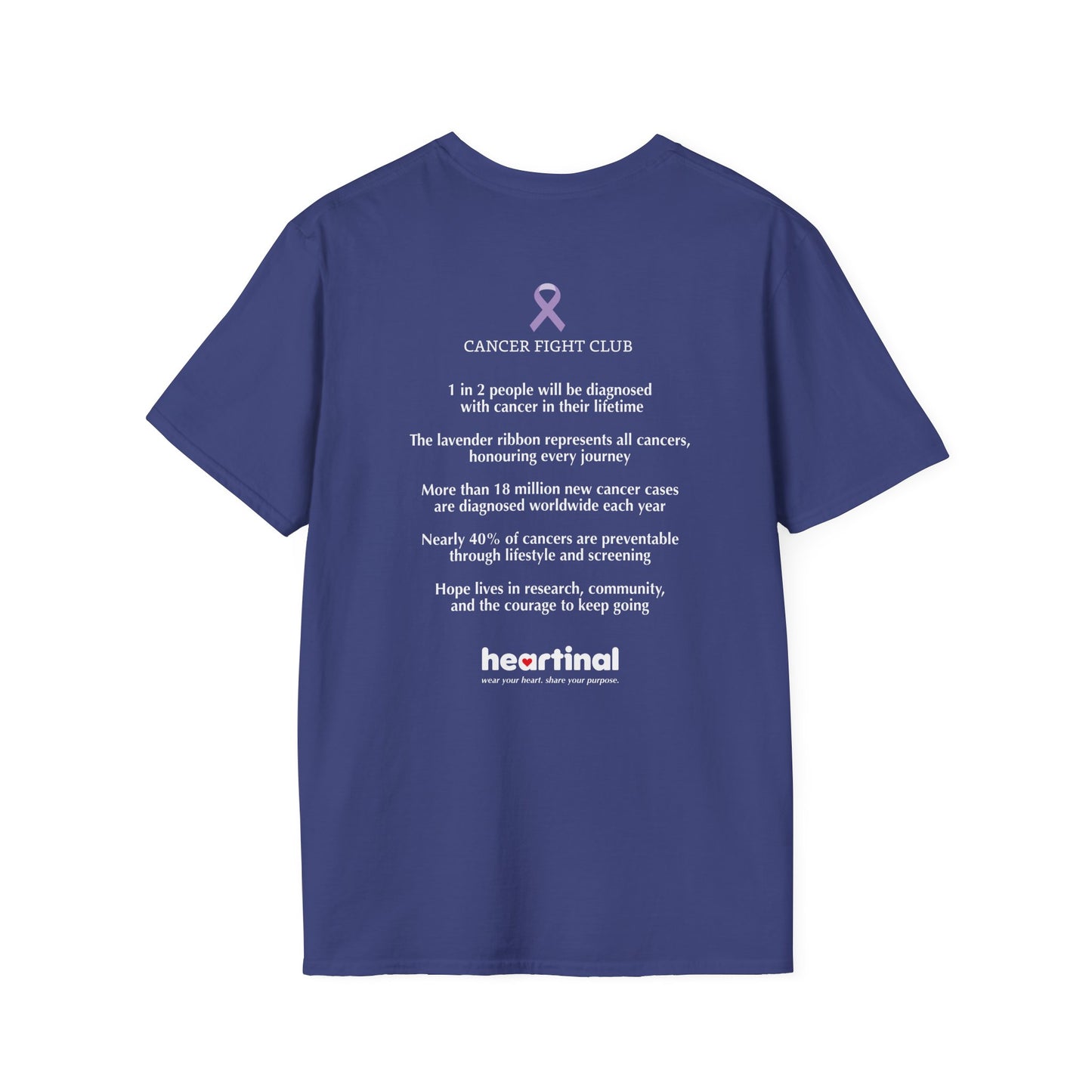 Lavender Strong T‑Shirt – Cancer Fight Club Awareness Tee