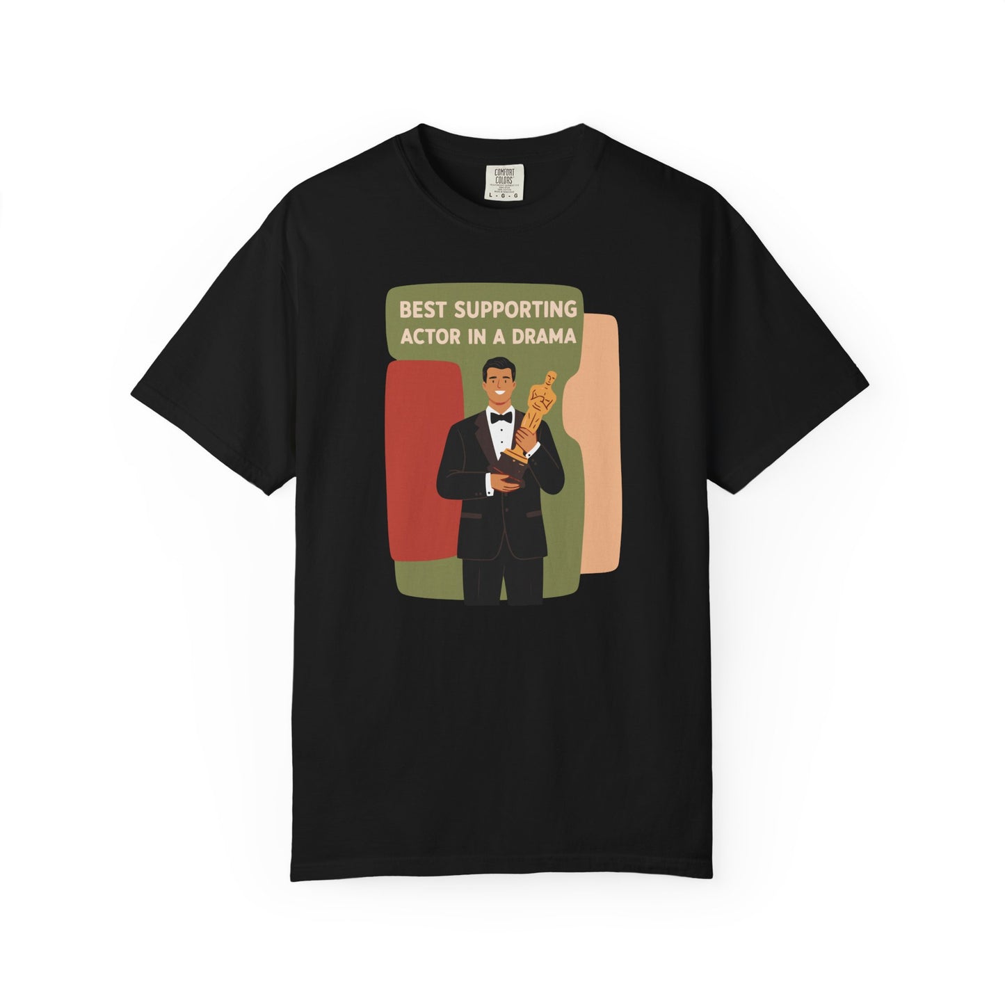 "Best Supporting Actor in a Drama" Couples Tee — Funny Award Winner Graphic T-Shirt