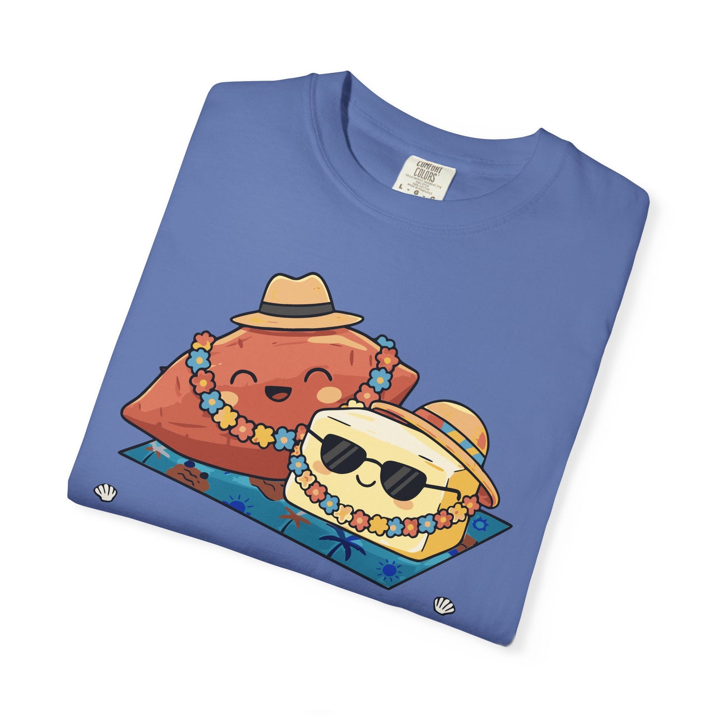 "On vacation? I sure yam!" Couples Tee — Cute Yam Butter Summer Vacation Vibes T-Shirt