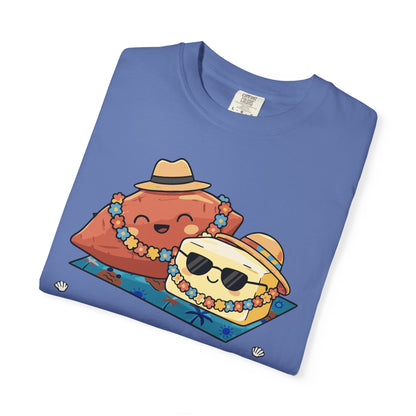 "On vacation? I sure yam!" Couples Tee — Cute Yam Butter Summer Vacation Vibes T-Shirt