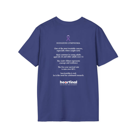 Violet Strong T-Shirt — Hodgkin's Lymphoma Cancer Awareness Tee