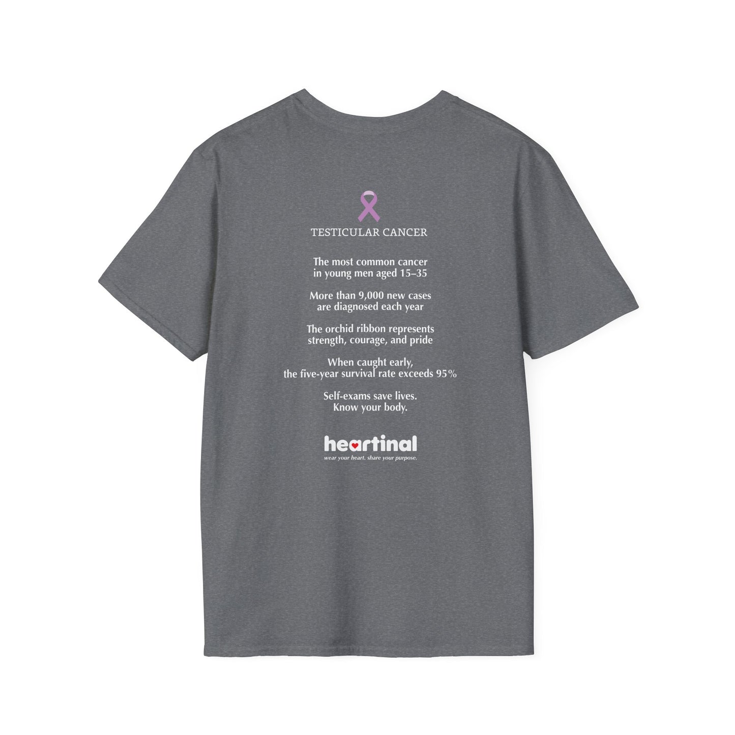 Orchid Strong T-Shirt — Testicular Cancer Fight Club Awareness Tee
