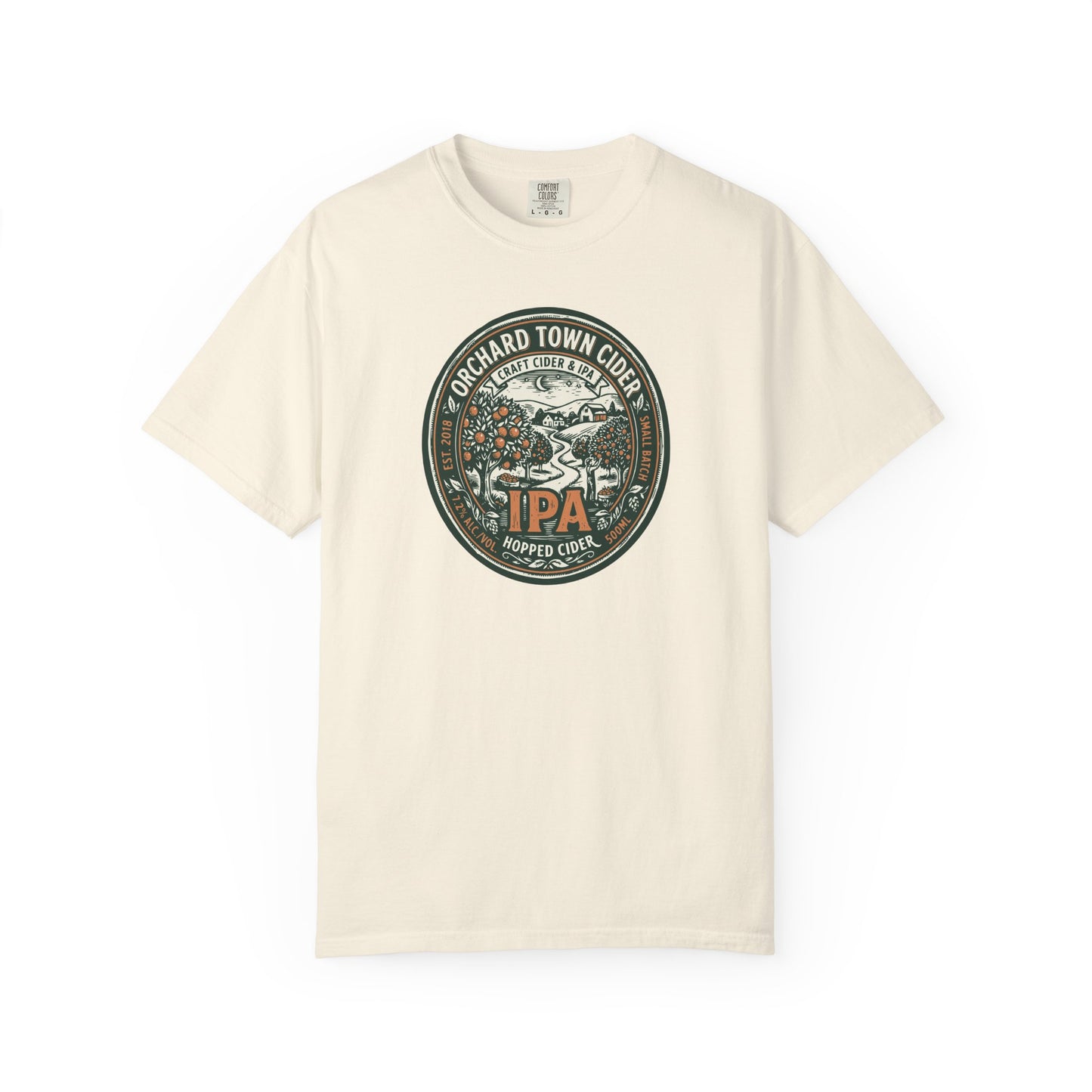 Orchard Town Cider IPA T-Shirt — Vintage Hopped Craft Beer Tee