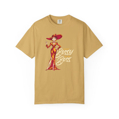 "I'm not Bossy, I'm the Boss" Graphic T-Shirt — Vintage Glam Lady Fashion Tee