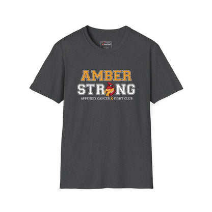 Amber Strong T-Shirt — Appendix Cancer Fight Club Support Tee