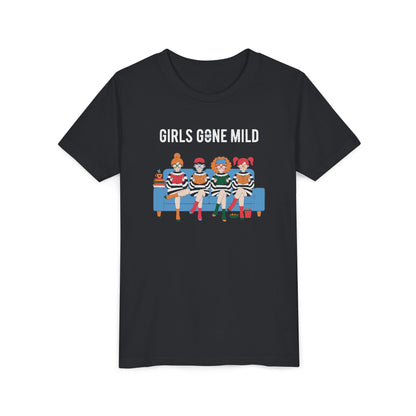 "Girls Gone Mild" Youth Tee – Cute Reading Club Graphic T-Shirt