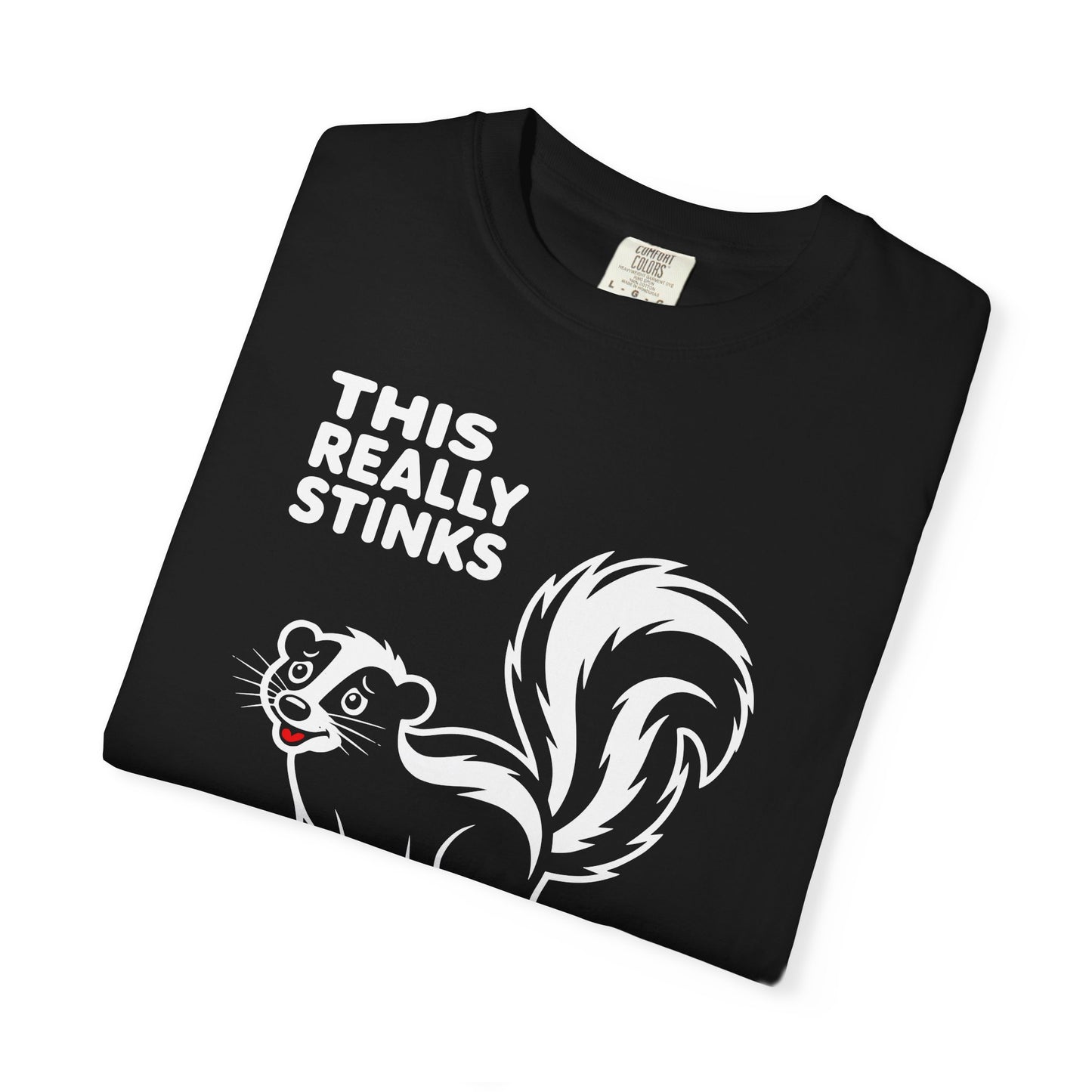 "This Really Stinks" Funny Vintage Animal Tee — Skunk Graphic T-Shirt