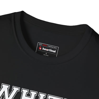 White Ribbon Strong T-Shirt — Lung Cancer Fight Club Awareness Tee