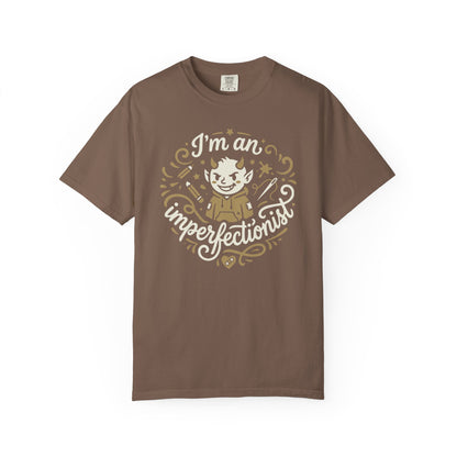 "I'm an Imperfectionist" Graphic T-Shirt — Retro Cute Self-Love Funny Imp Tee