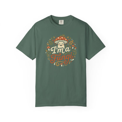 "I'm a Fungi" T-Shirt — Cute Mushroom Graphic Tee for Nature Lovers