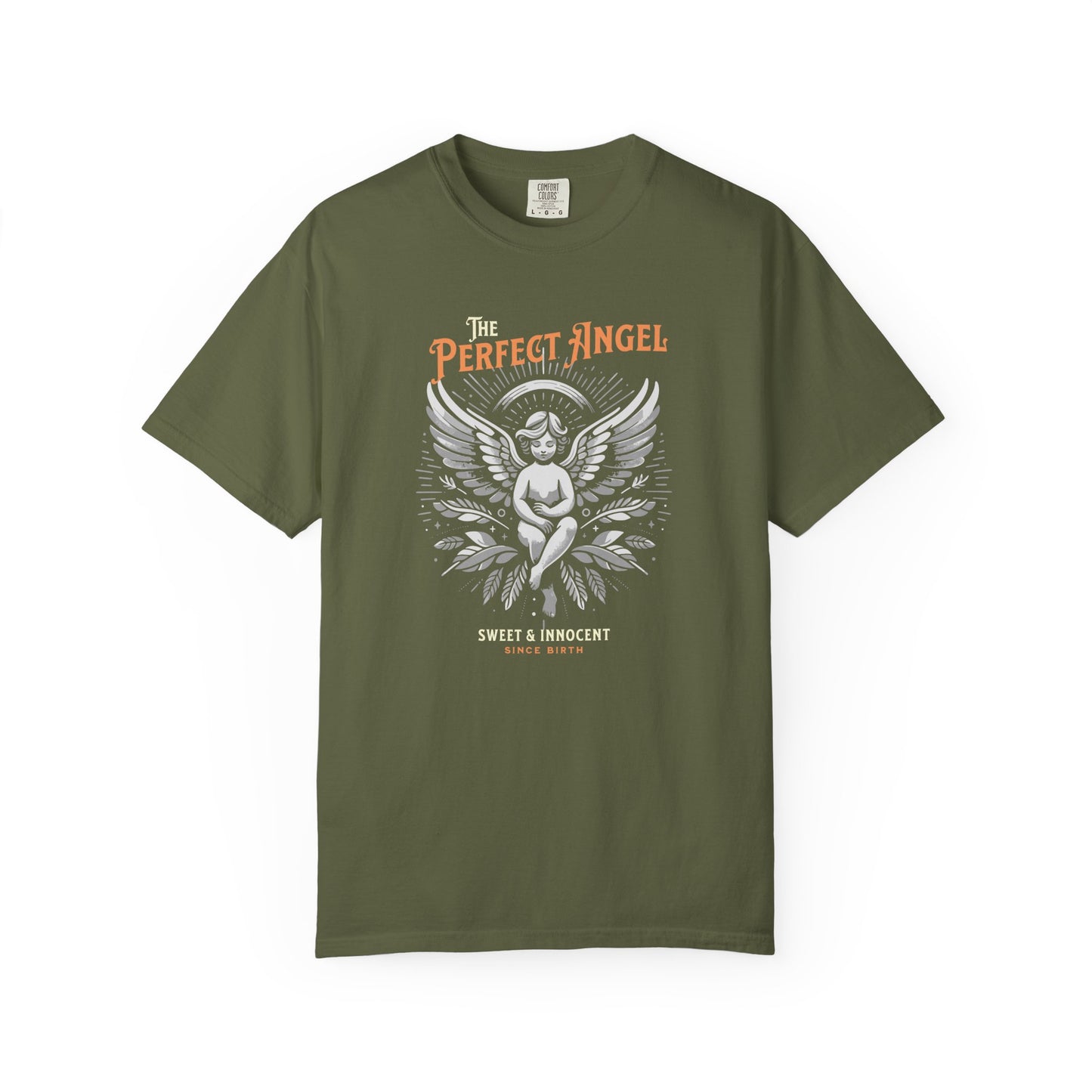 "Perfect Angel" Graphic T-Shirt — Sweet & Innocent Vintage Cherub Tee