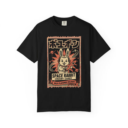 Space Rabbit T-Shirt — Retro Japanese Candy Graphic Tee