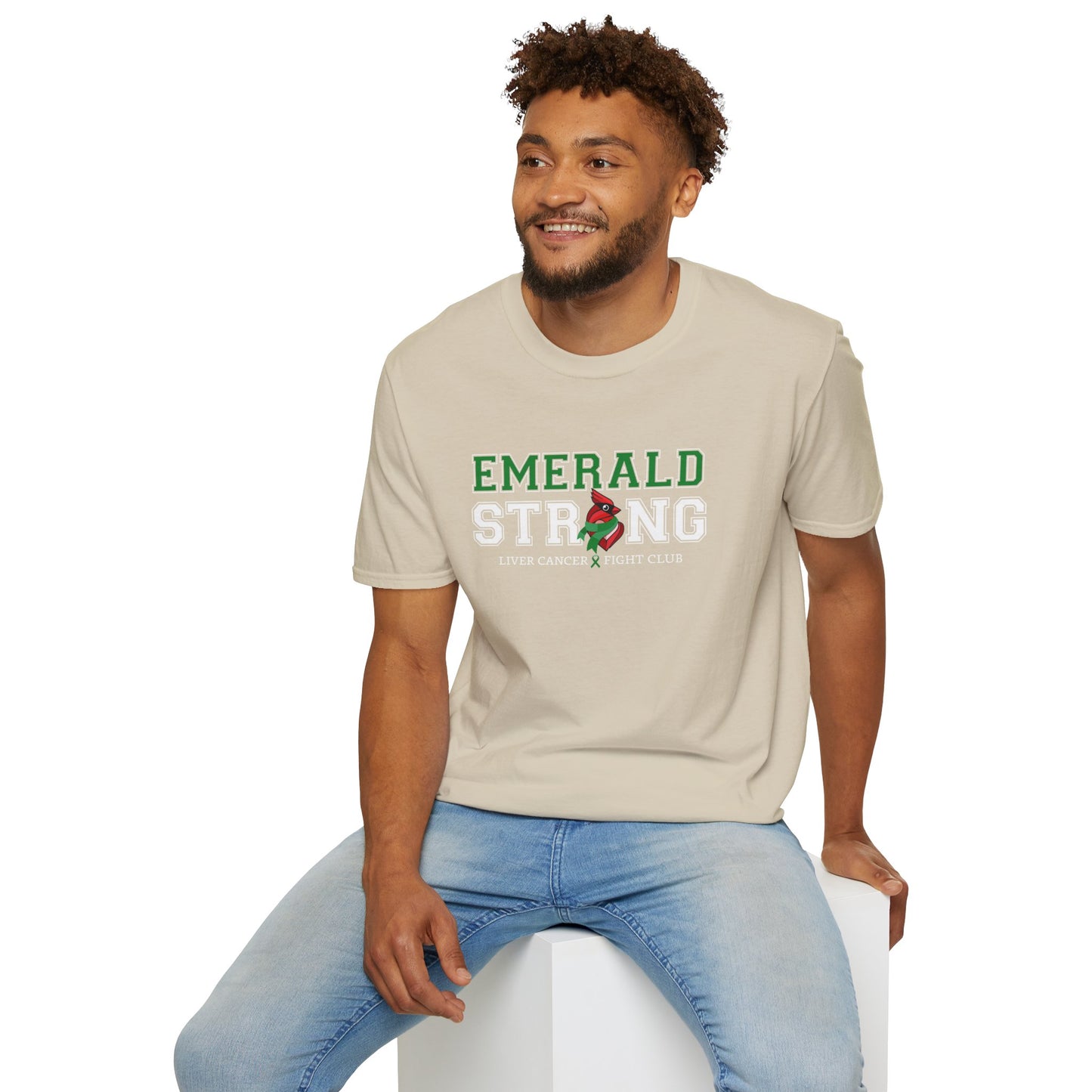 Emerald Strong T-Shirt — Liver Cancer Fight Club Awareness Tee