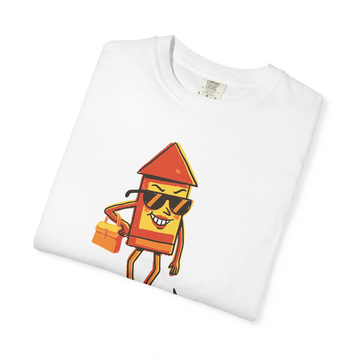 "I’m a Firecracker" Cartoon T-Shirt —  Funny Explosive Persona Tee