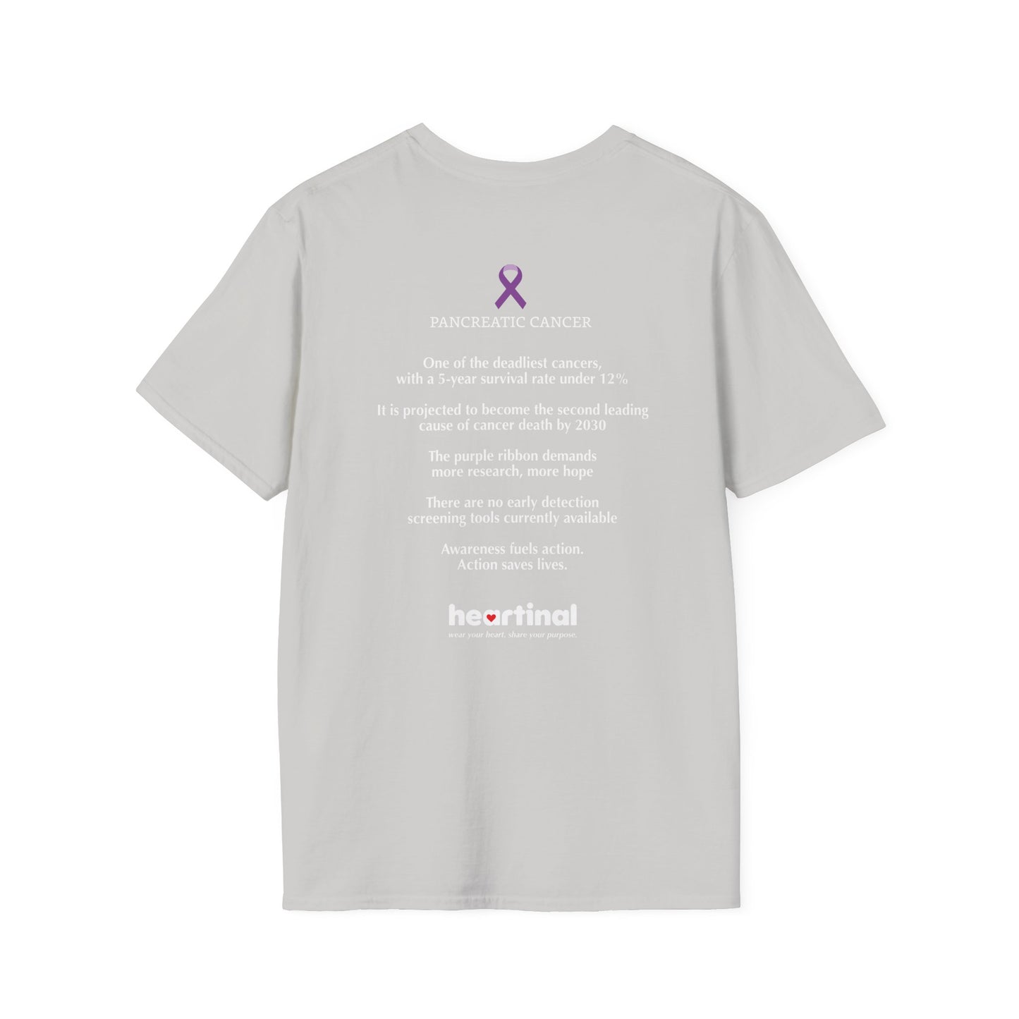 Purple Strong T-Shirt — Pancreatic Cancer Awareness Support Tee