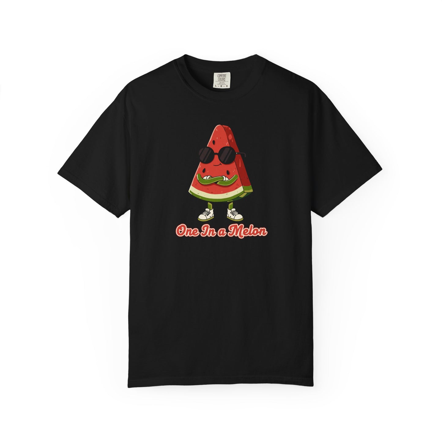 One in a Melon T-Shirt — Cute Sunglasses Watermelon Graphic Tee