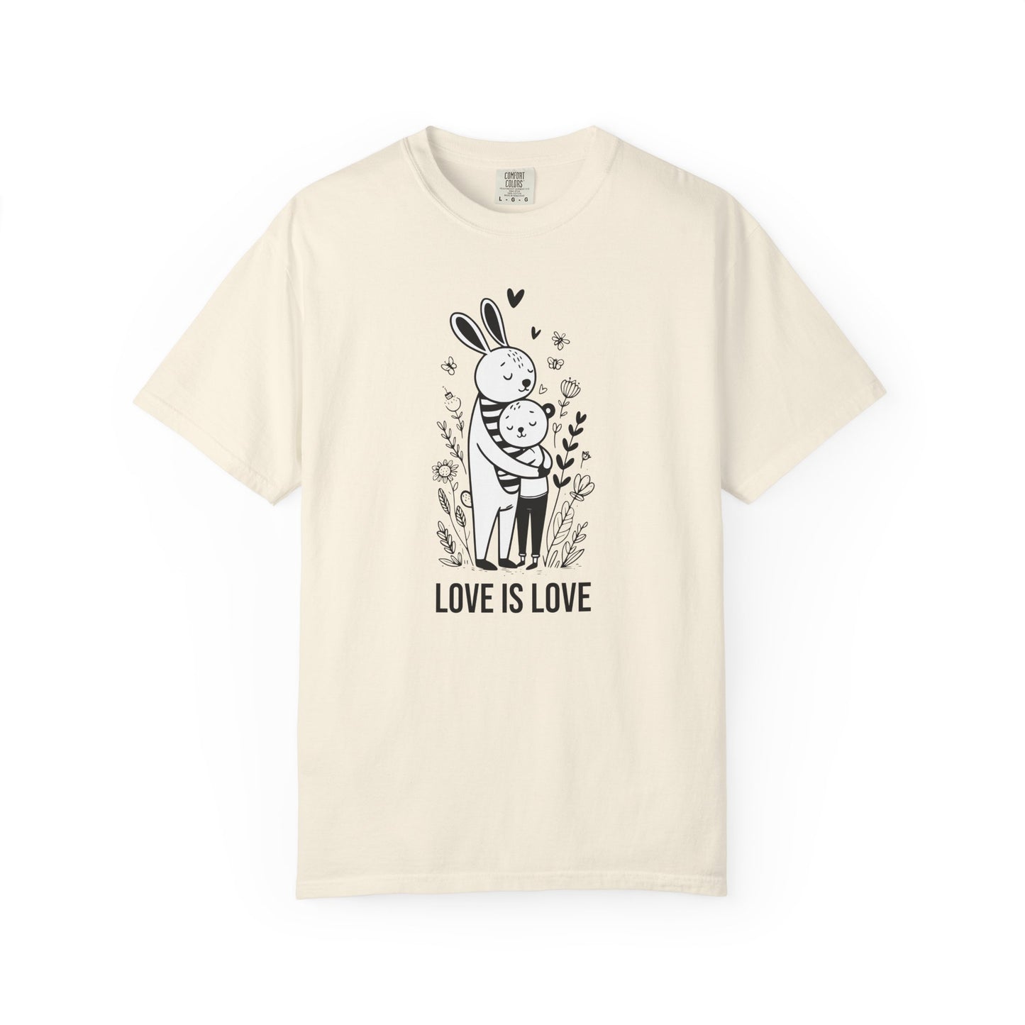 Love Is Love T-Shirt — Cute Unlimited Universal Love Illustration Tee