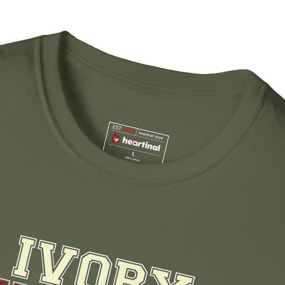 Ivory Burgundy Strong T-Shirt — Head & Neck Cancer Fight Club Awareness Tee