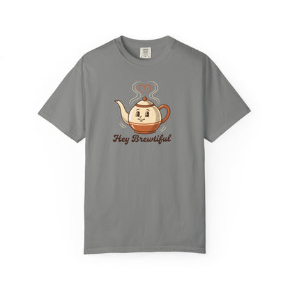Hey Brewtiful - Coffee & Tea Lovers Cozy T-shirt