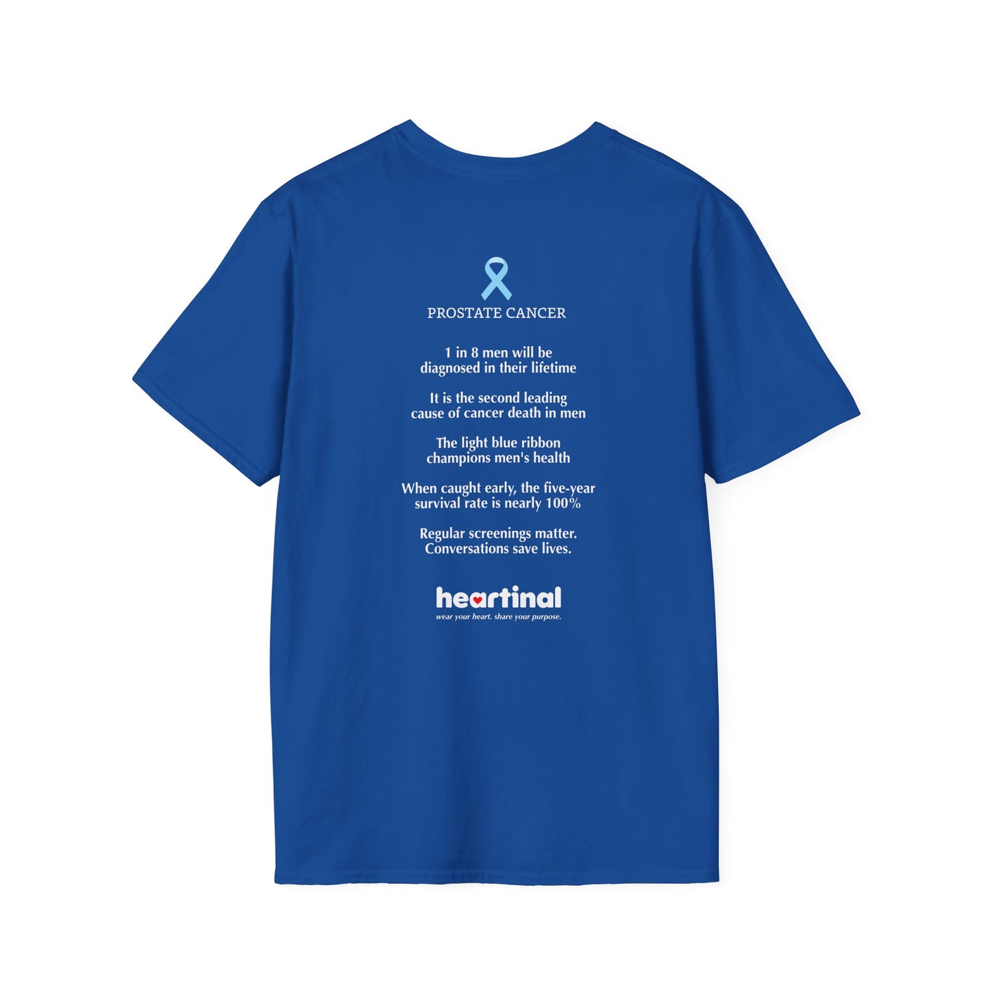 Light Blue Strong - Prostate Cancer Awareness T-Shirt