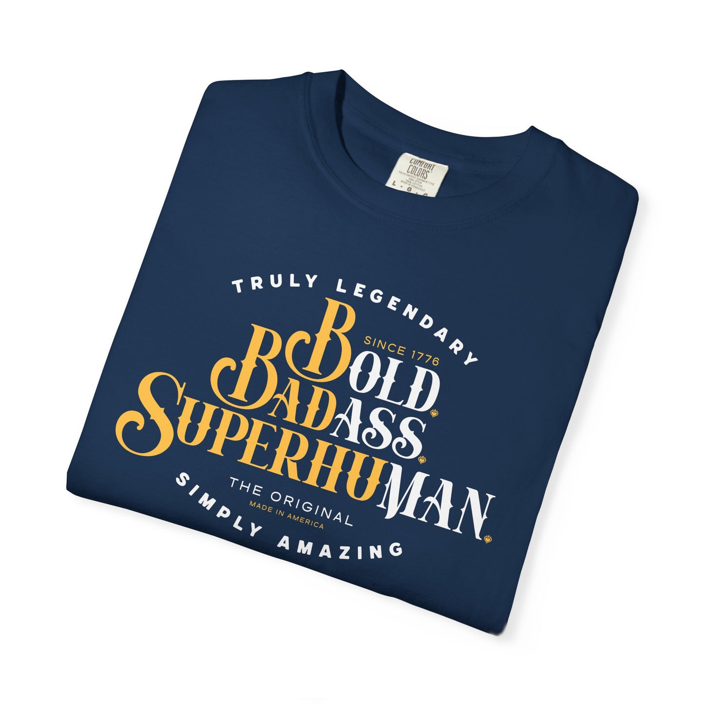 Old Ass Man. Bold Badass Superhuman Graphic Tee — Motivational Vintage Style T-Shirt