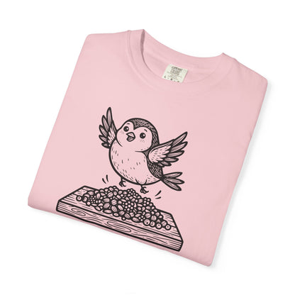"Seed Me" Bird Watching T-Shirt - Funny Birder Gift - Bird Lover Humor