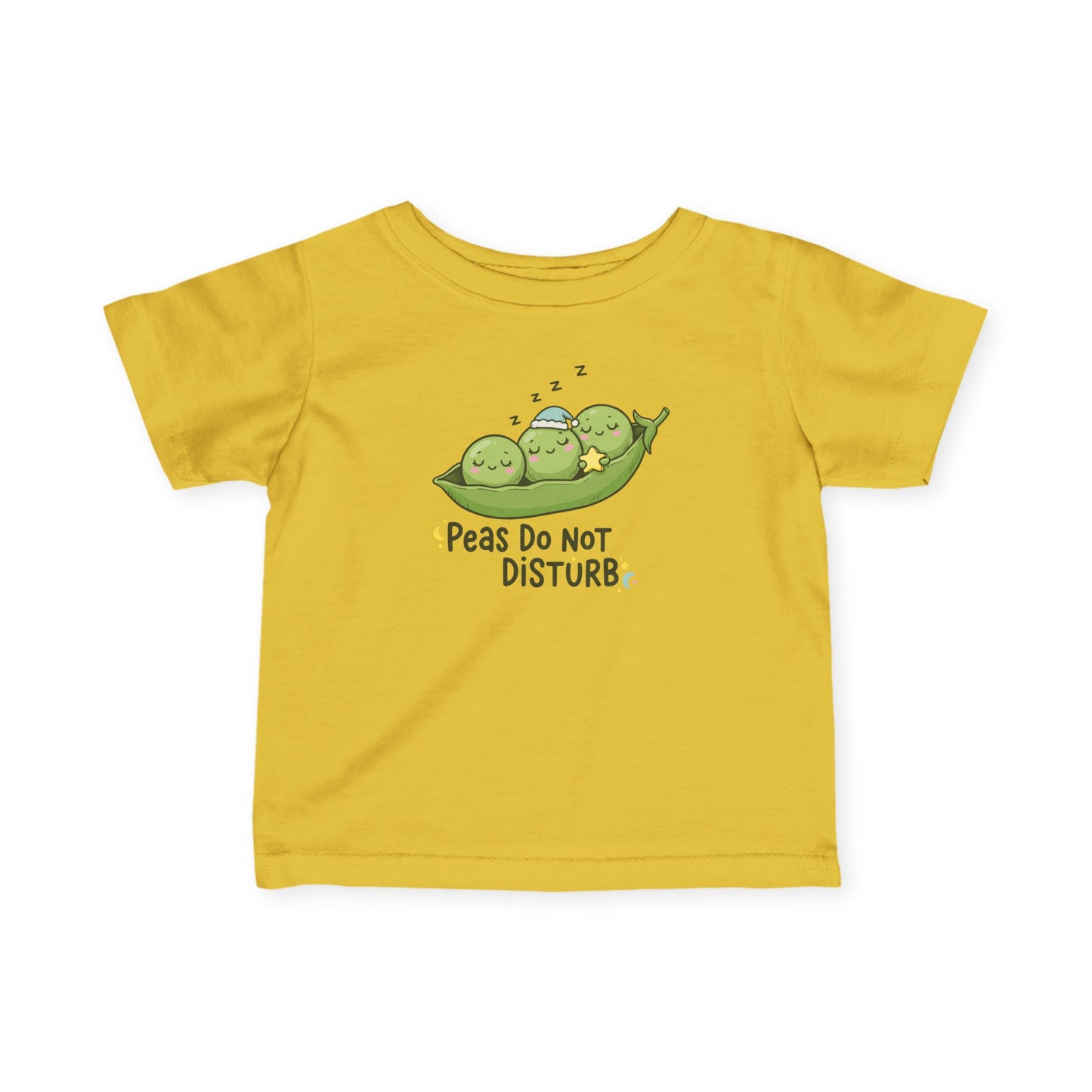 "Peas Do Not Disturb" Infant Tee — Cute Sleeping Peas Baby Shirt