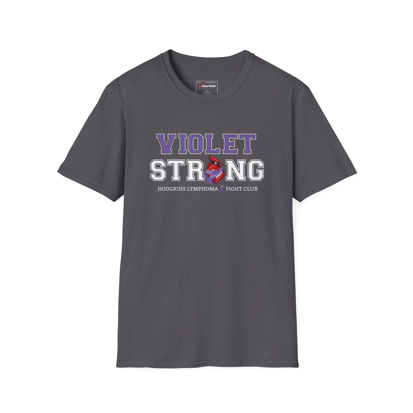 Violet Strong T-Shirt — Hodgkin's Lymphoma Cancer Awareness Tee